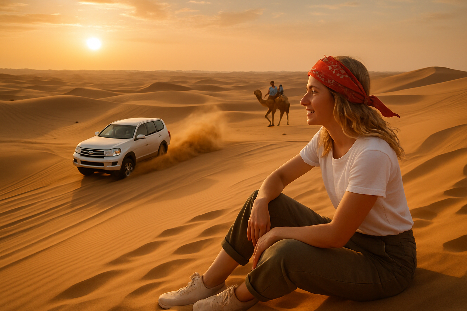 Adventure in Dubai desert safari